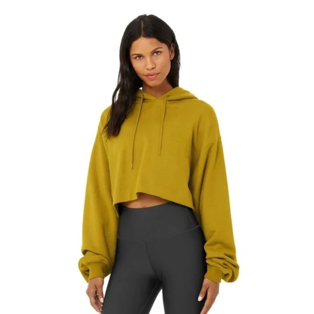 Alo Yoga Chartreuse Bae Hoodie